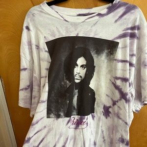 Purple Tie Dye Prince T-Shirt